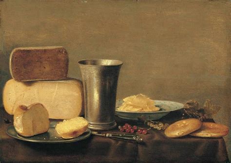 Still Life With Bread Schooten 17th Century Sifting The Past