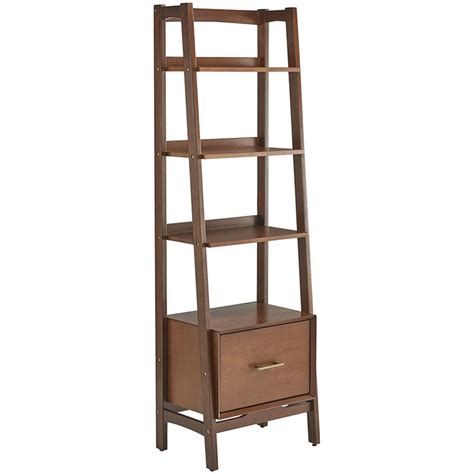 The player must have a hammer and a saw in their inventory to build it. Crosley Landon 4 Shelf Narrow Etagere Bookcase in Mahogany ...