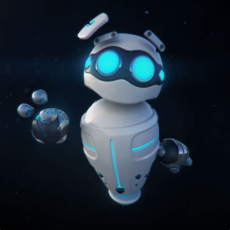 The Lil Busters On Behance Robot Cute Robot Concept Art Robot