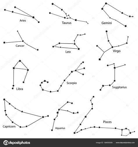 Apr 22, 2018 · las constelaciones para niños. Constelação dos signos do zodíaco, ilustração vetorial ...