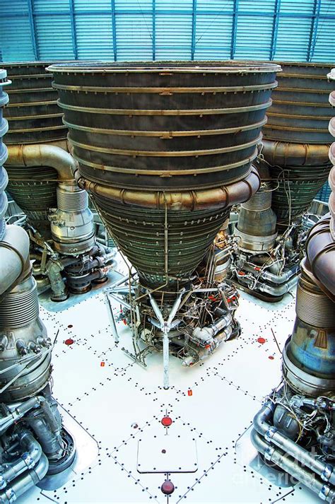 Saturn V First Stage F 1 Engines Photograph By Mark Williamsonscience