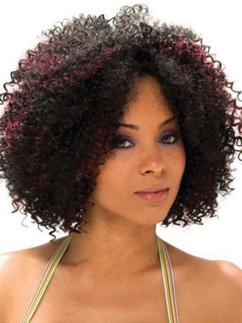 Weave Hairstyles Short Curly