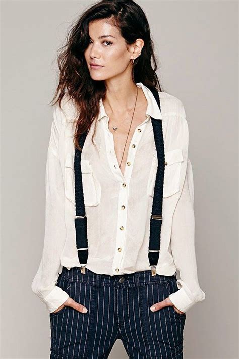 Women S Outfits With Suspenders Ideas