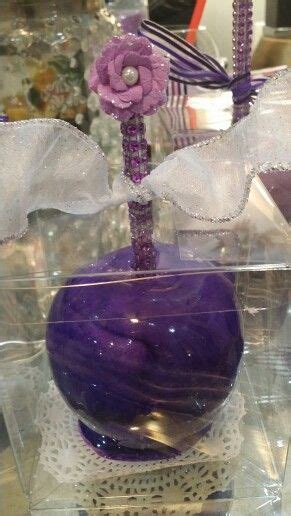 Purple Candy Apple Candy Apple Recipe Candy Apples Gourmet Candy Apples