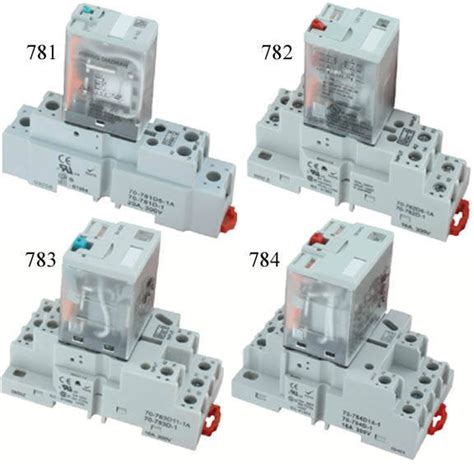 New Series 781 782 783 And 784 Spdt Dpdt 3pdt And 4pdt Ice Cube Relays