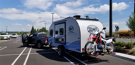 Carrying A Honda Crf250l Motorcycle On An Rv Motorcycle Carrier