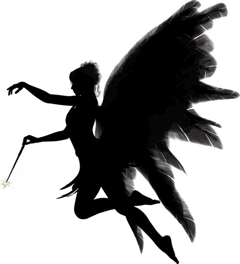 Angel Silhouette 1161x1280 Png Download