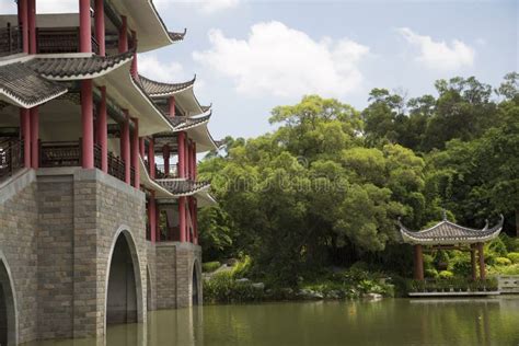 Beautiful Chinese Pavilion Stock Photo Image Of Park 45037230
