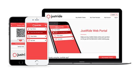 Justride Ticketing Platform - SaaS Account Based Ticketing System