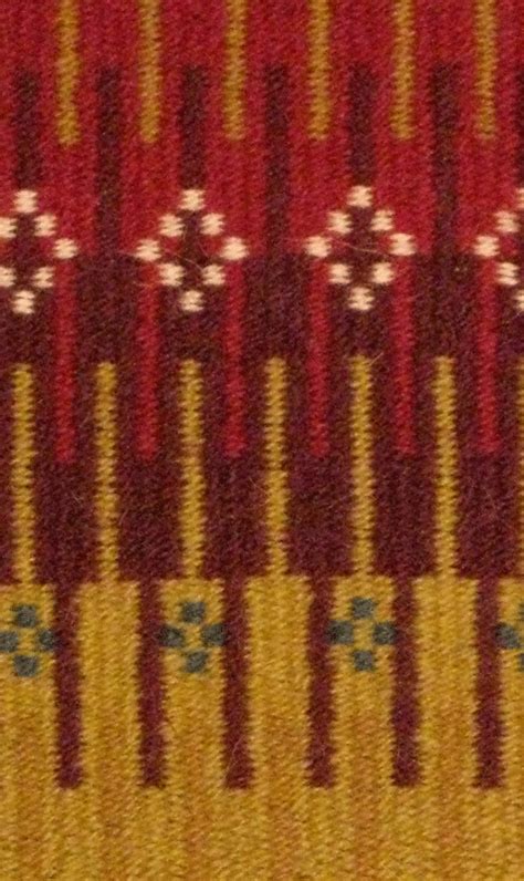 Krokbragd Scandinavian Boundweave Timeless Tradition Tapestry