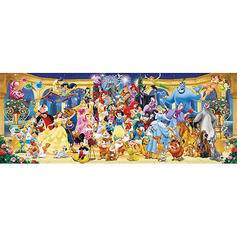 Ravensburger Disney Characters Panorama Puzzle 1000 Pieces