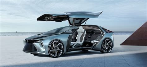 Lexus Unveils Crazy Looking Electric Concept With Giant Gull Wings