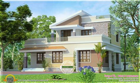 1516 Square Feet Small Two Storied House Kerala Home Design And Floor