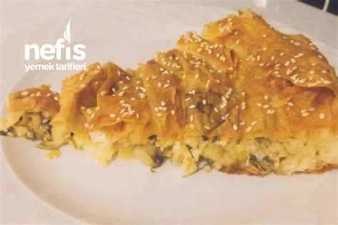 Ispanaklı Pırasalı Börek Maden Suyu İle Nefis Yemek Tarifleri