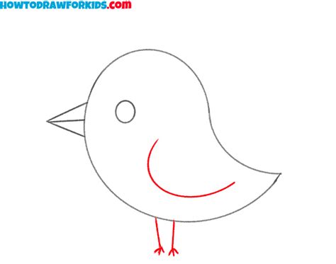 How To Draw A Bird For Kindergarten Easy Drawing Tutorial For Kids