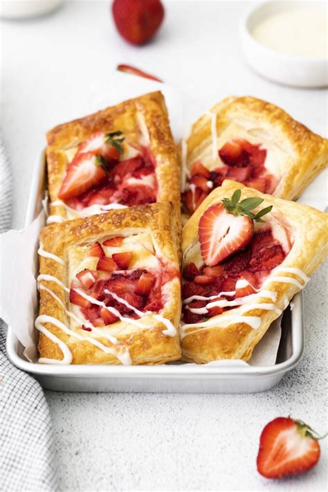 Strawberry Cream Cheese Danishes Mildly Meandering