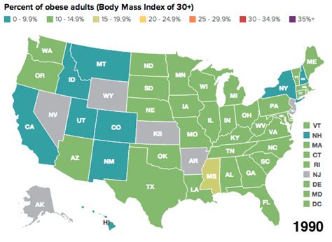 Mississippi And West Virginia Are The Most Obese States The
