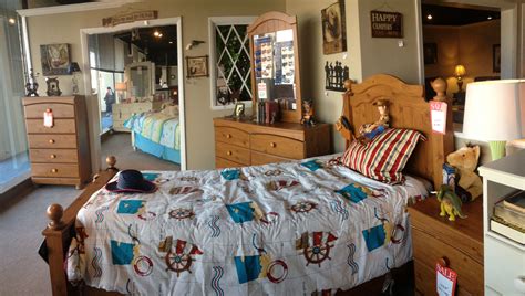 Just because kids outgrow their shoes faster than you can say tidy your room! doesn't mean their bedroom can't last longer than their new trainers. Cowboy Western Theme Kids Bedroom Furnishings provided by ...