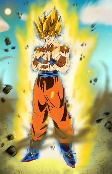 Goku Super Saiyan One Super Saiyan
