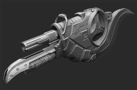 Brute Shot Halo 2 Stl Digital Model 3d Print Cosplay Etsyde