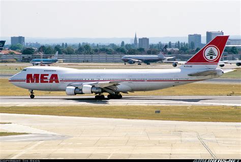Boeing 747 2b4bm Middle East Airlines Mea Aviation Photo 1111040
