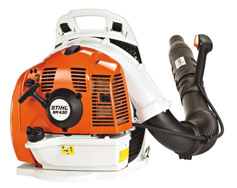 Clean fuel, air circulation and a spark. Stihl BR 430 Back Pack Leaf Blower