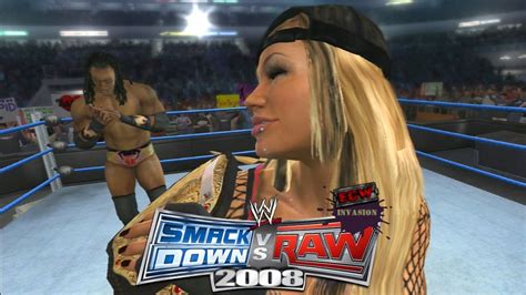 Ooooo Ashley Wwe Smackdown Vs Raw 2008 24 7 Mode Ep 32 Youtube