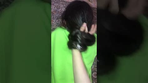 Long Hair Play And Pulling By Man Youtube