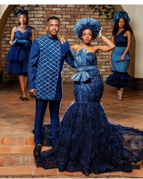 13 Gorgeous Zulu Shweshwe Wedding Dresses Artofit - vrogue.co