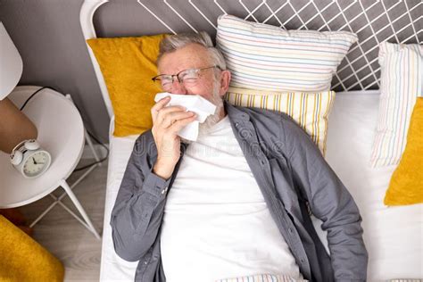 805 Old Man Lying Bed Mature Photos Free And Royalty Free Stock Photos