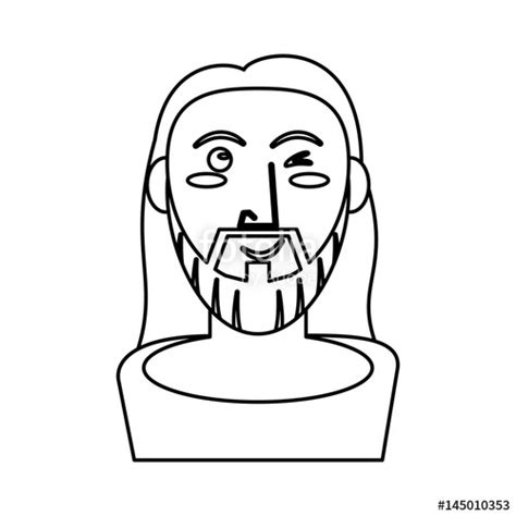 Jesus Outline Drawing At Getdrawings Free Download