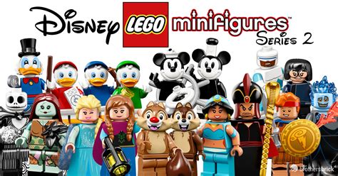 Lego Reveals Disney Collectible Minifigures Series News The Klickbricks