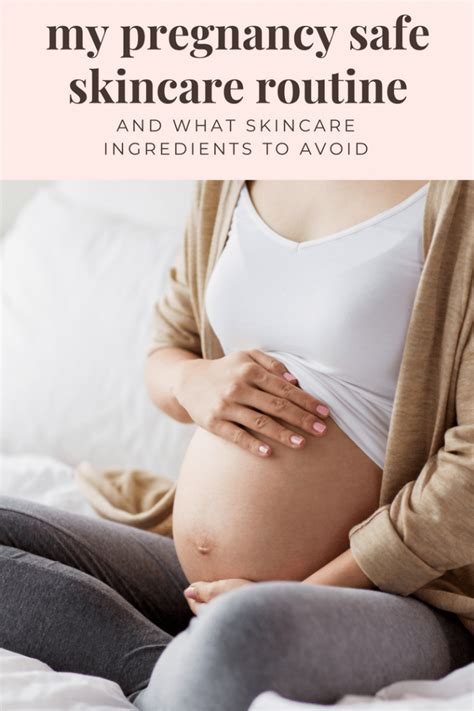 Skin Care Products Safe During Pregnancy And My Pregnancy Skin Care Routine 40 Aprons