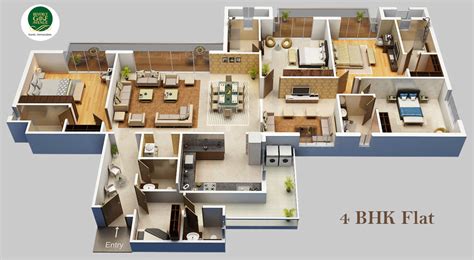 All You Need To Know About 4 Bhk Flats In Mohali Courtyard House
