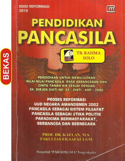 Download Buku Pendidikan Pancasila Kaelan Pdf Inslasopa