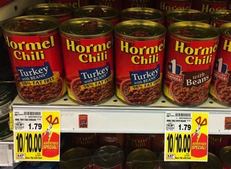 It taste actually like tomato ketchup with quite strong sour taste without chilling. Great Deal on Hormel Chili at Kroger! | Kroger Krazy