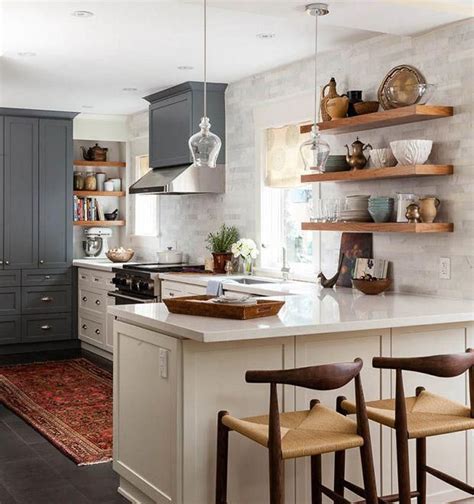 30 Kitchens That Dare To Bare All With Open Shelves Kitchen Remodel