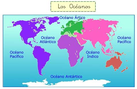 Cohete chino cayó en oceano indico. Los continentes y océanos | Continentes y océanos ...