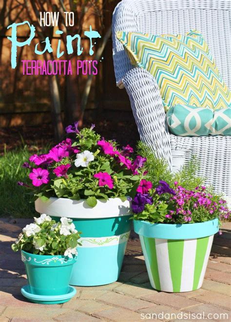 For more inspiration and ideas for painting garden pots, please visit my pinterest board garden flower pot makeover. 30 Easy DIY Ideas and Tutorials to Decorate Your ...