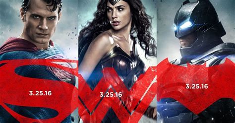 High Res Batman Vs Superman And Wonder Woman Posters