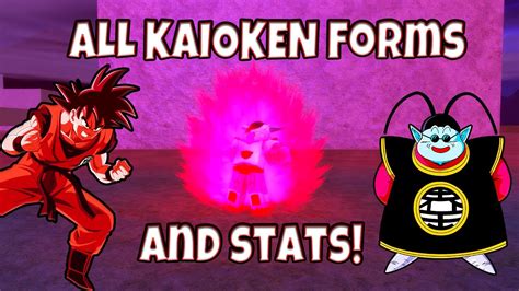 Looking to watch mini dragon anime for free? ALL KAIOKEN FORMS & STATS | Dragon Ball Online Generations - YouTube