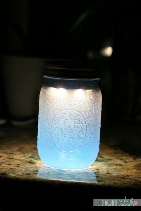 Mason Jar Night Light Diy Momdot