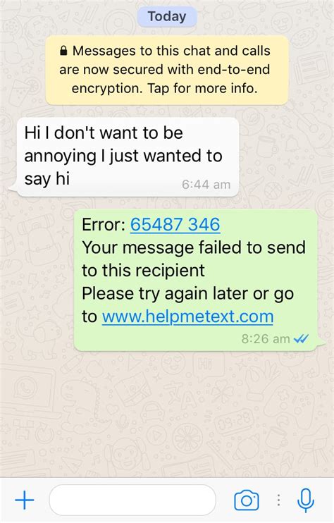 Fake Blocked Text Message Error Peatix