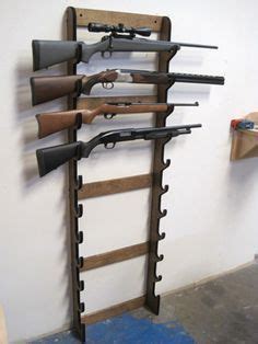 Safety matters dictate that will you need a locking gun rack to prevent children, or anyone else, from accidentally grabbing a gun and injuring themselves. Pin on gun wall racks