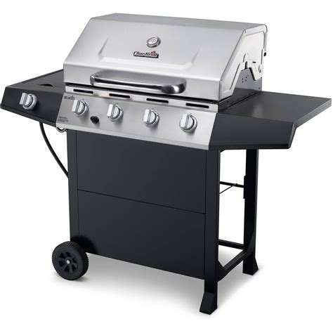 Char Broil 4 Burner Gas Grill Stainless Steelblack