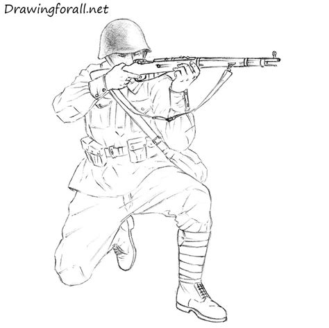 Scratch is a free programming language and online community where you can create your own interactive stories, games, and animations. How to Draw a Soviet Soldier | Drawingforall.net