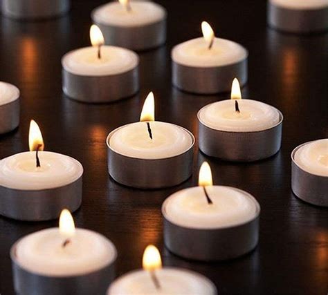 Pack 50 Tea Lights Candles Wholesale And Online Store