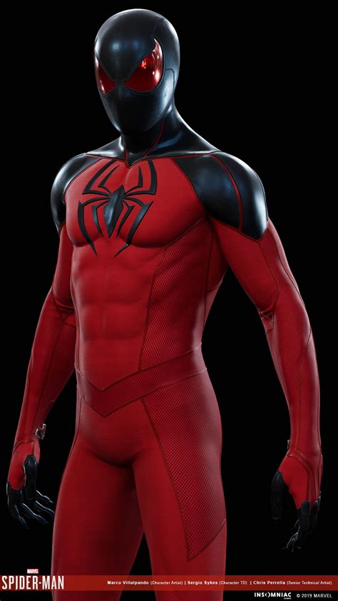 Artstation Marvel S Spider Man Scarlet Spider Ii Suit Marco Villalpando Scarlet Spider
