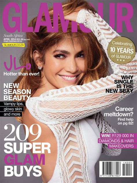 Jennifer Lopez Glamour Magazine Uk March 2014 Issue Celebmafia
