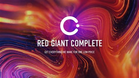 Red Giant Releases Red Giant Complete